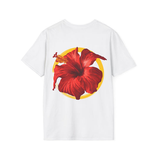 Blooming Hibiscus Unisex T-Shirt